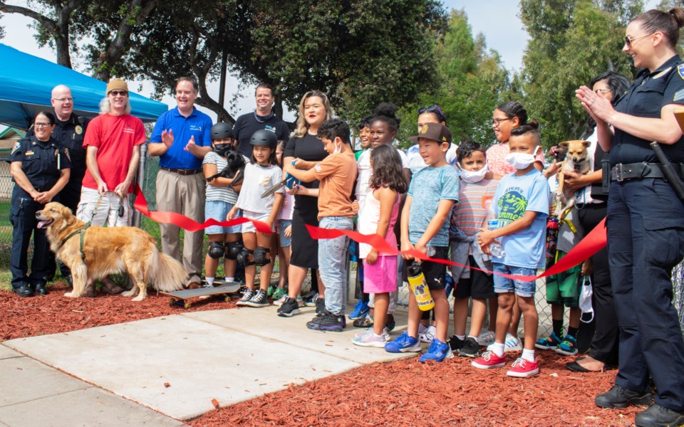 Ribbon Cutting Memorial Dog Park