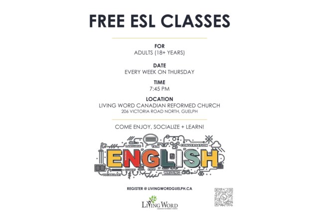 ESL Poster - White