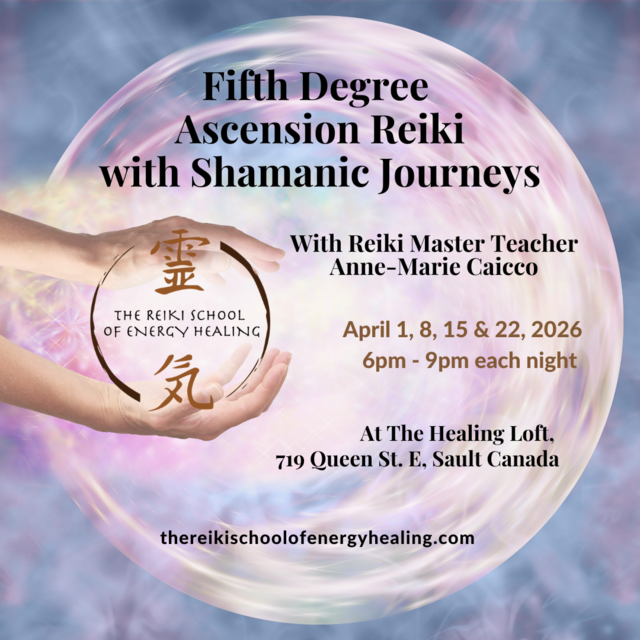 Fifth Degree Ascension Reiki - April 2026
