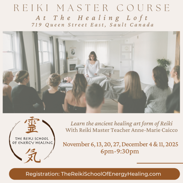 Reiki Master - In Person - NOV&DEC 2025