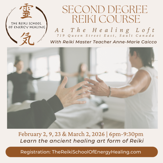 Second Degree Reiki - In Person - FEB_MAR 2026