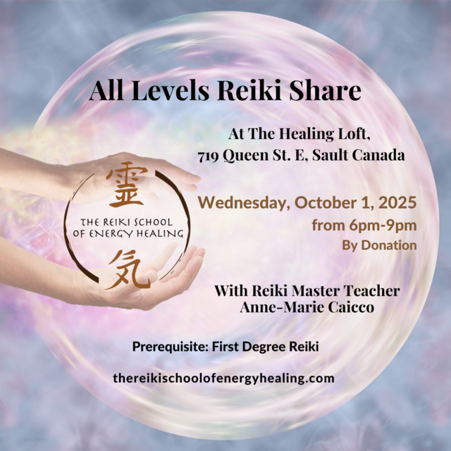 All Levels Reiki Share - October 1, 2025