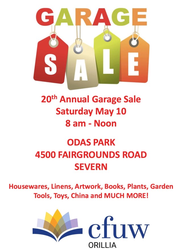 garage sale 2025