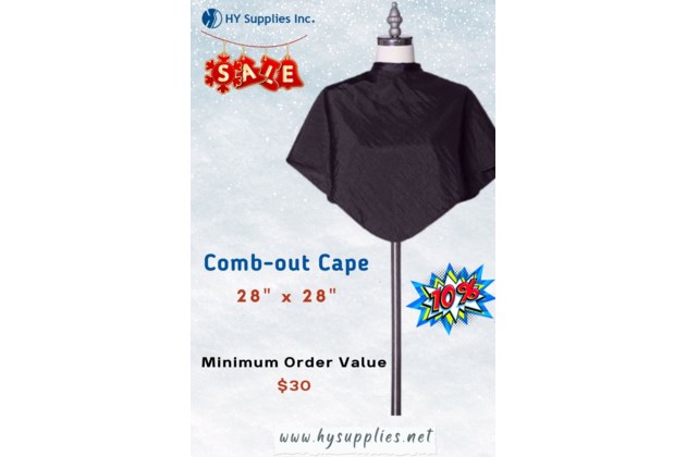 comb out cape