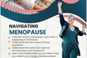 Workshop Wed. May 28th at The Country Way!! “NAVIGATING MENOPAUSE” Don’t Miss Out!!!