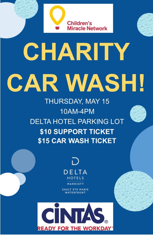 Charity Car Wash Poster 11x17