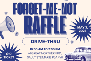 Forget Me Not Raffle Ticket Drive Thru