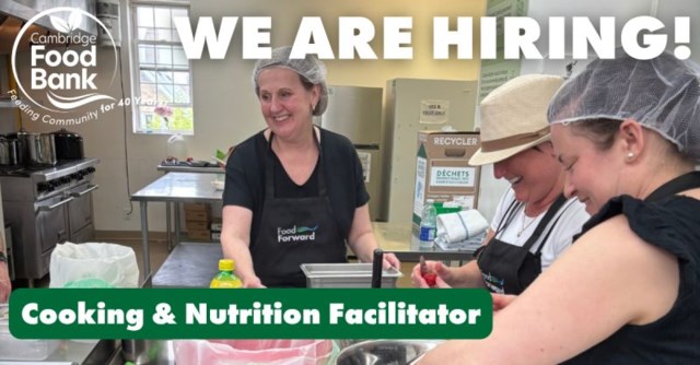 CFB nutrition facilitator position