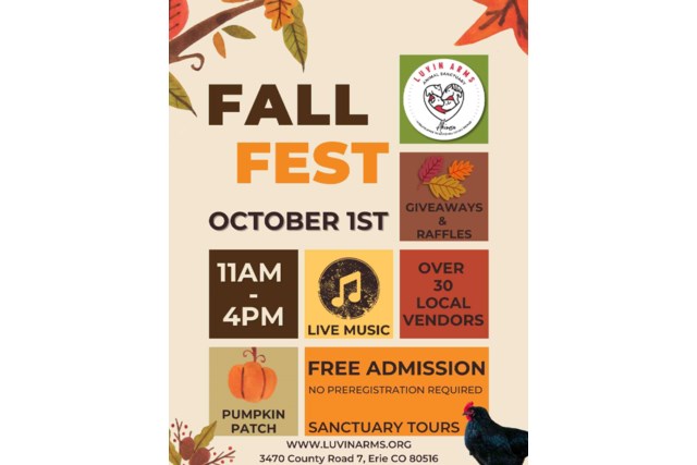 Luvin Arms Fall Fest Oct 1