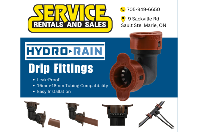 Hydro-Rain Drip Fitting