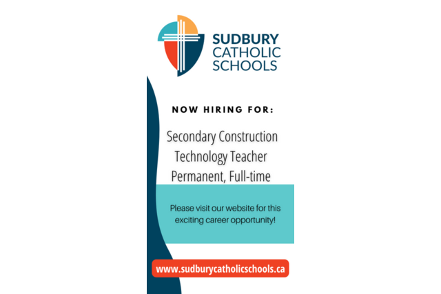 Secondary Construction  Technology Teacher  Sudbury.com AD 