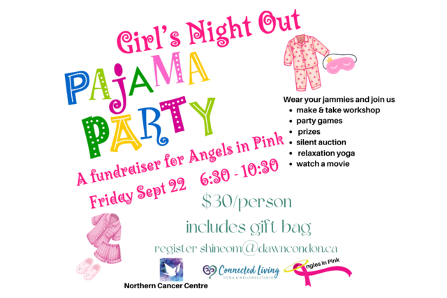 Angels in Pink PJ Party FB