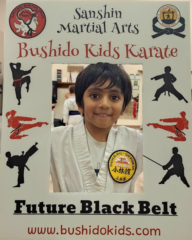karate photo board pratham