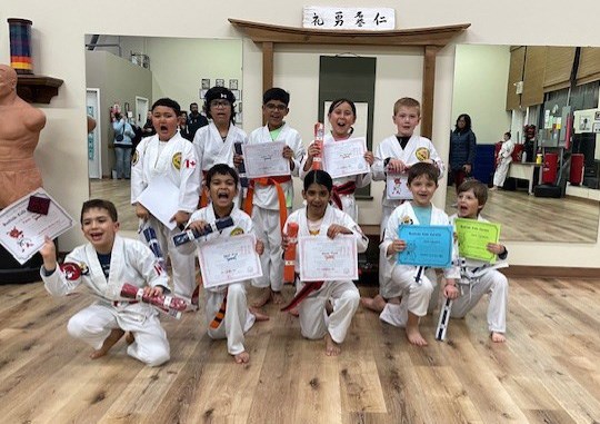 Karate Dragons Grading May 2025 C
