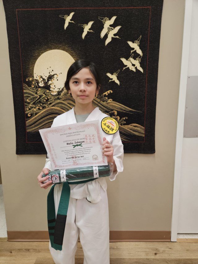 karate grading feb 25 melia2