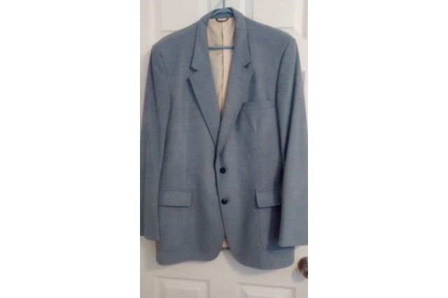 Blue Suede Jacket