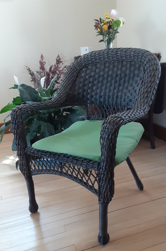 wicker chair