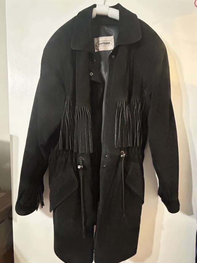 black coat