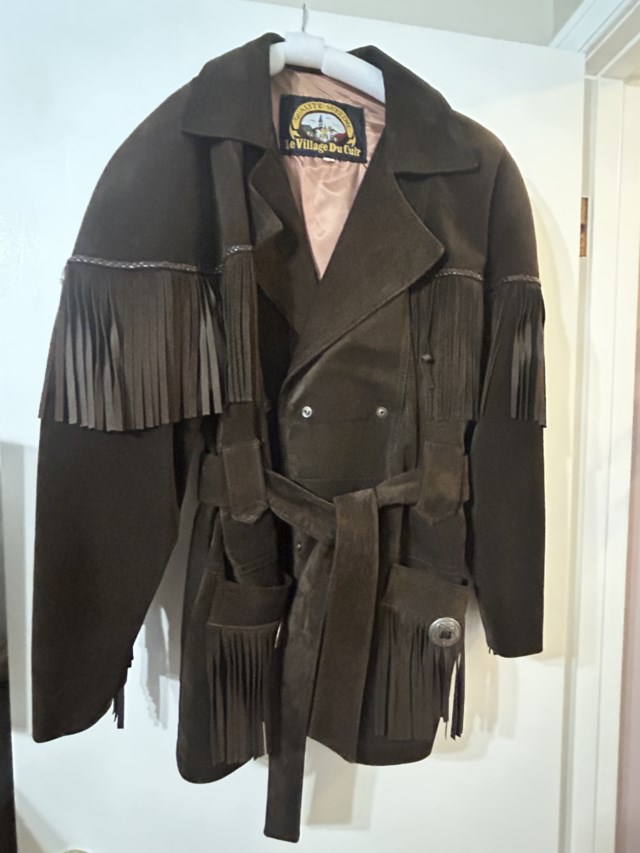 brown coat
