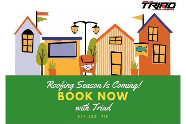'Roofing season is coming' AD