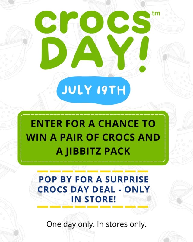 Crocs Day Poster Online Poster July 2025