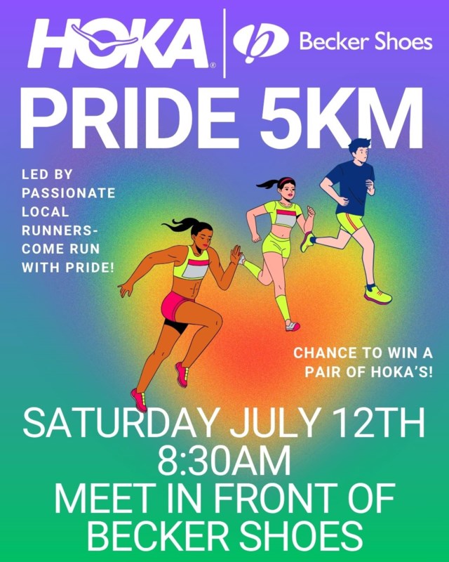 HOKA Becker Shoes Pride Run s25 INSTA