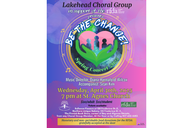 LCG Spring 2025 Poster 'be the Change' Final March 1 2025