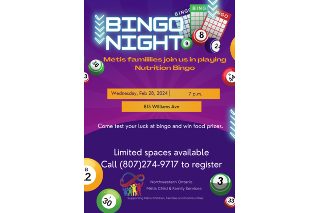 Bingo Poster - February