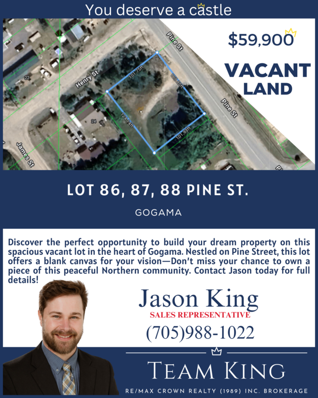 Gogama-Just Listed