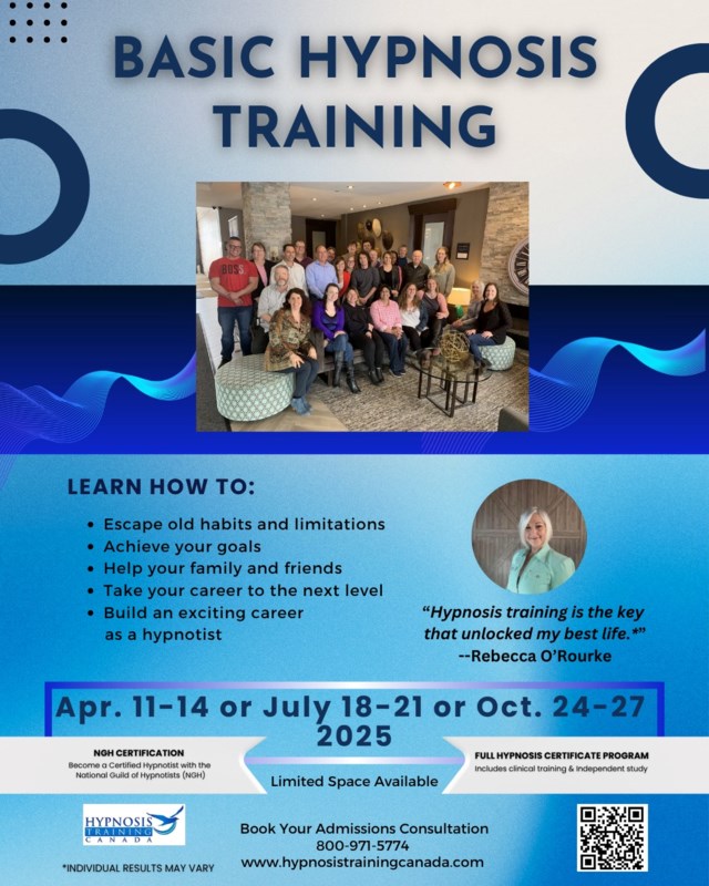 Basic Hypnosis Training Promo 2025