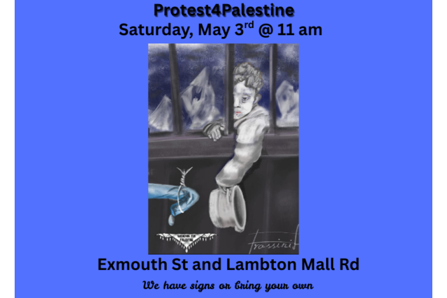 Protest Poster 3 May 2025 Journal