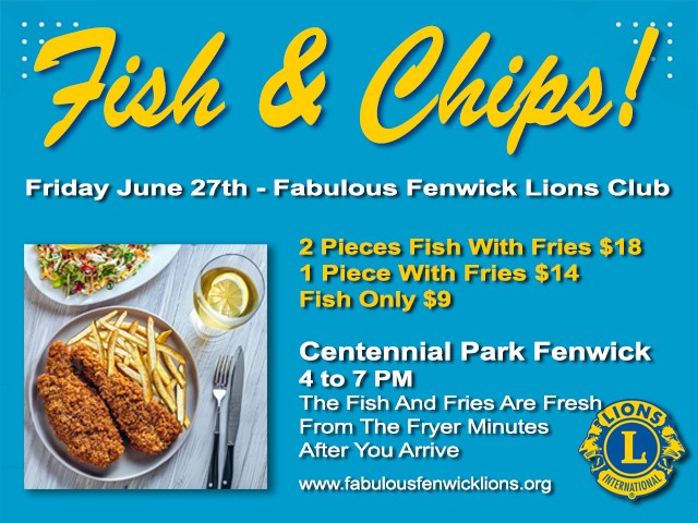 Fish Fry Ad June 27 2025