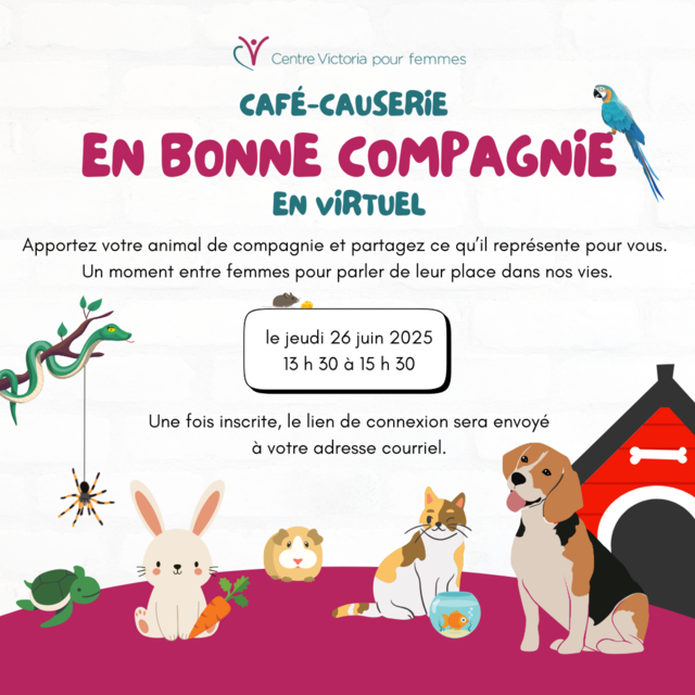 CVF - Café-causerie (en virtuel) - En bonne compagnie 2025 (Post)
