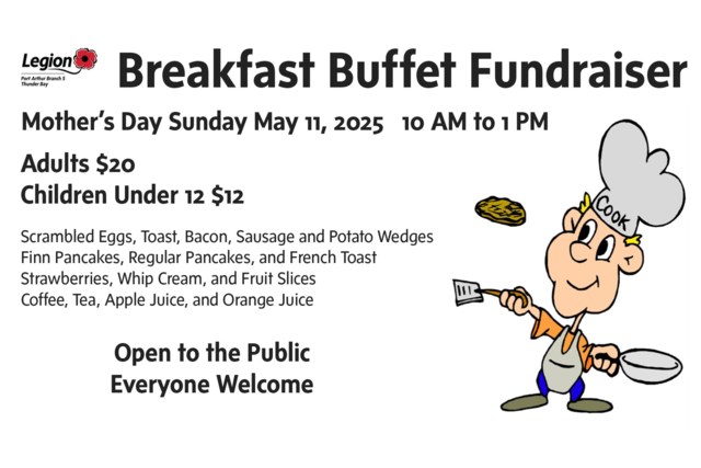 May 11 Breakfast Fundraiser