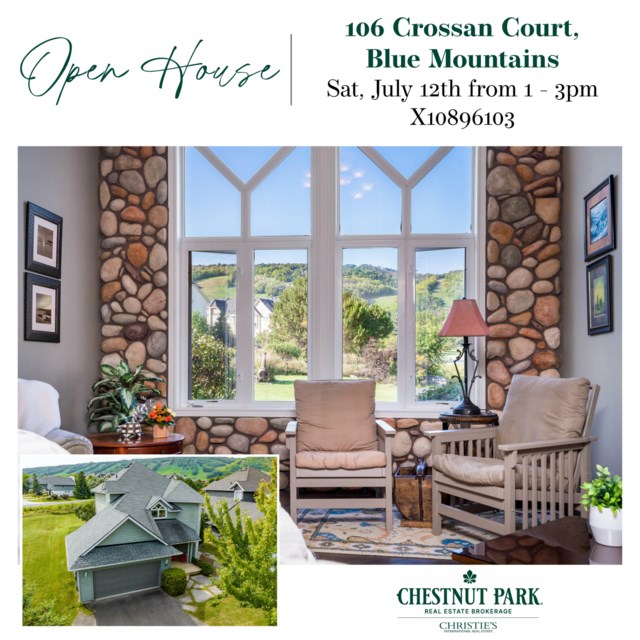 106 Crossan Court - July 12  Open House