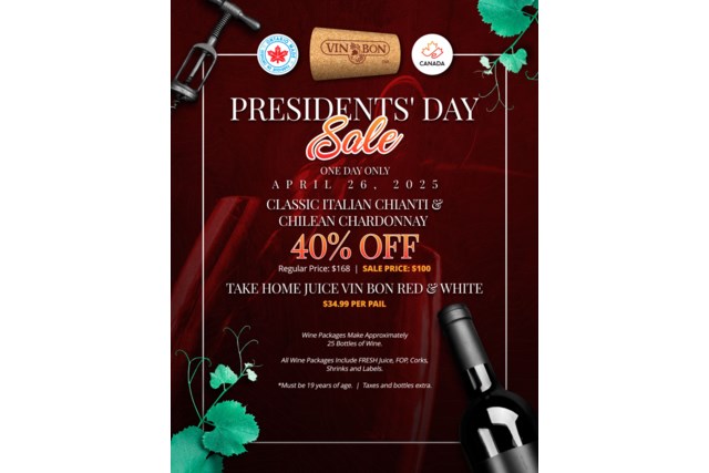 Presidents' Day 2025 No BBQ