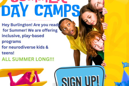 Lavender Lilac Playful Illustrations Summer Camp Instagram Post