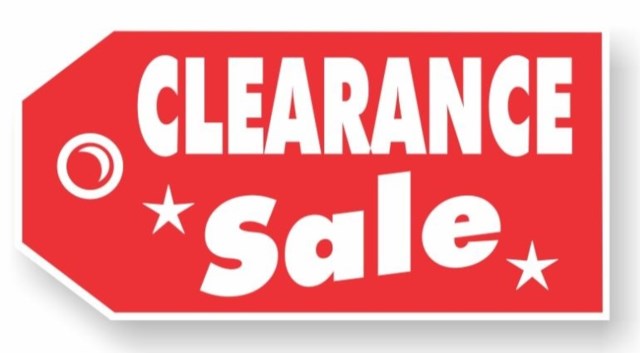 Clearance Sale TAG