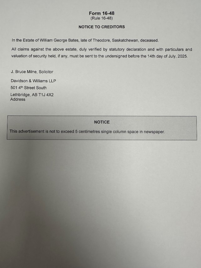 Notice