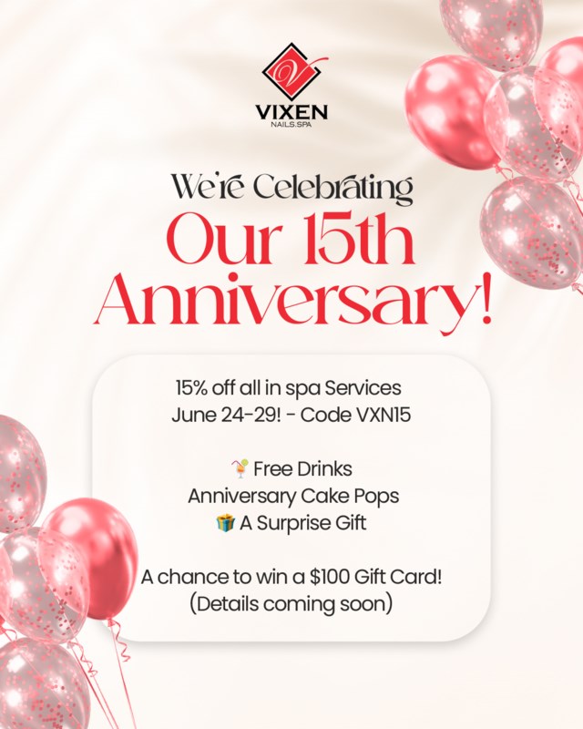 15th Annivesary Announcement