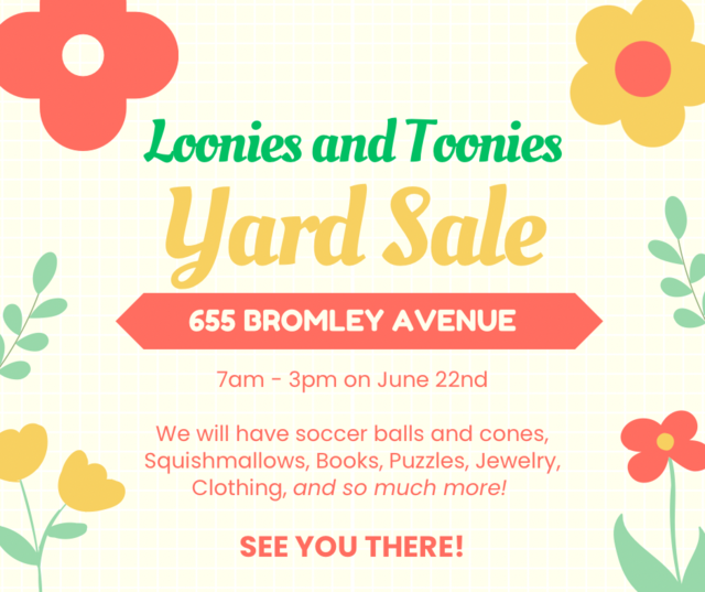 Red and Yellow Playful Flower Summer Sale Facebook Post