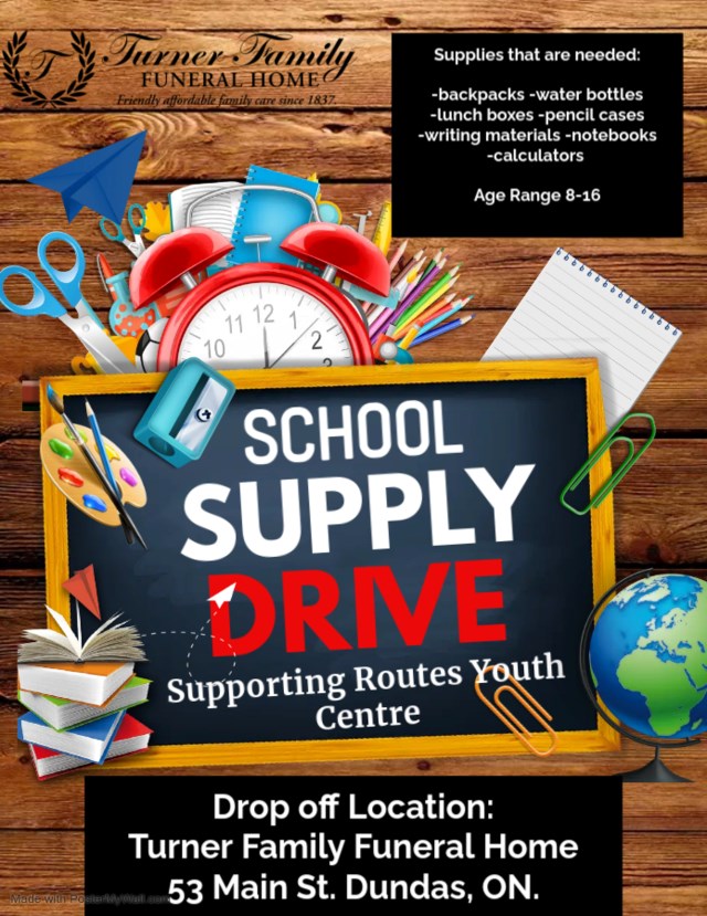 Back to school School flyer