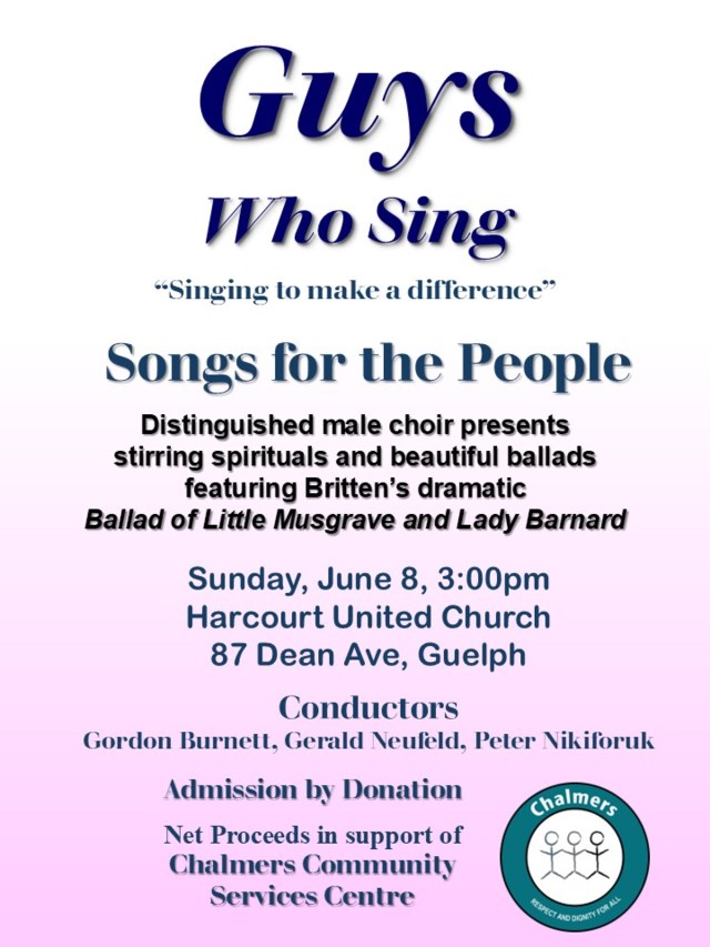 June 8 2025 Guelph poster