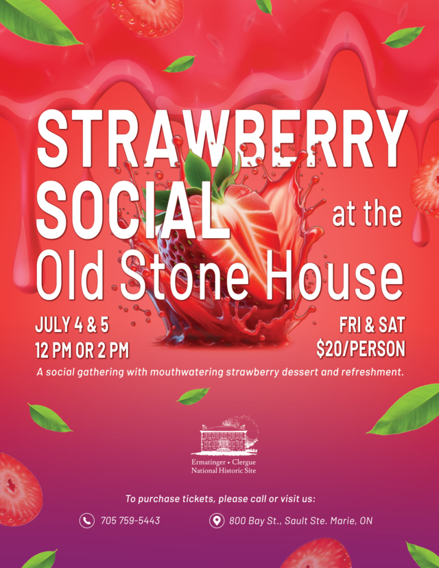 2025 Strawberry Social Poster
