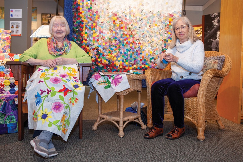 A. Hilary Henderson and Phyllis Argyle (credit Michael Gurney)