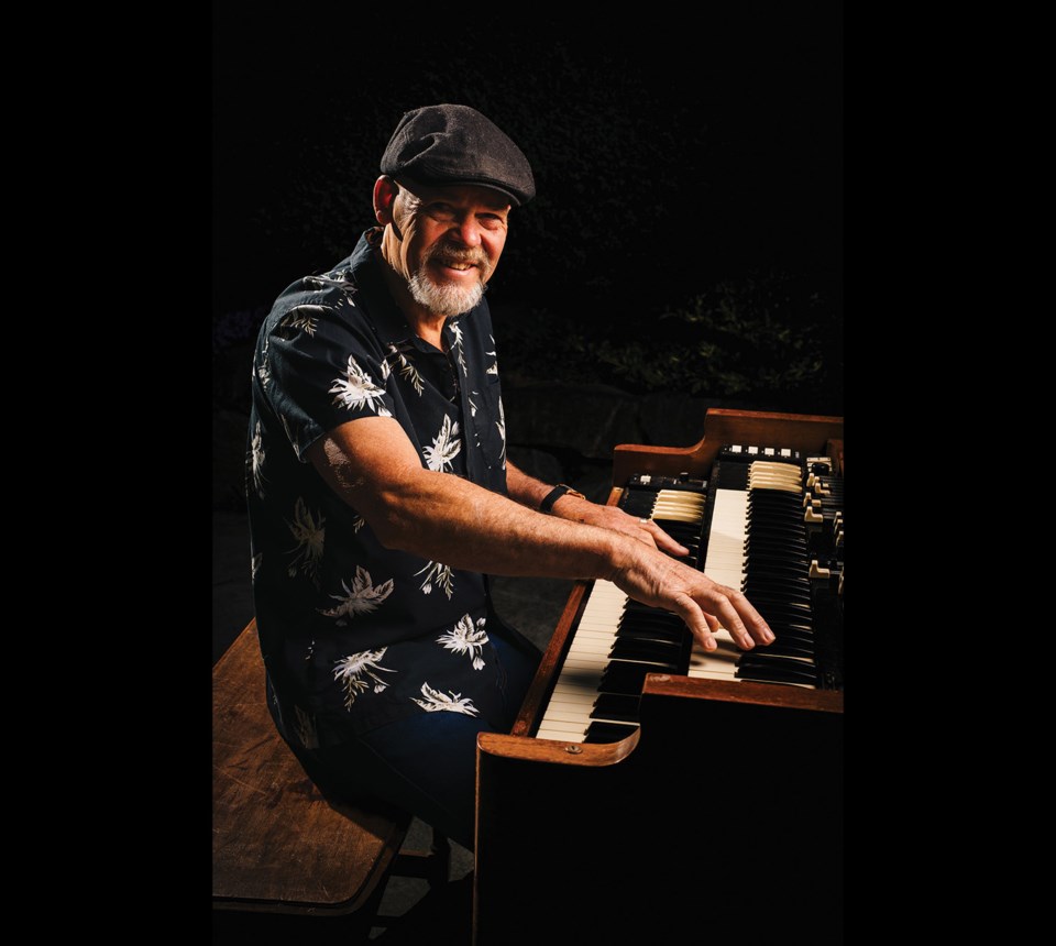 A. Peter van Deursen at the Hammond B3 organ