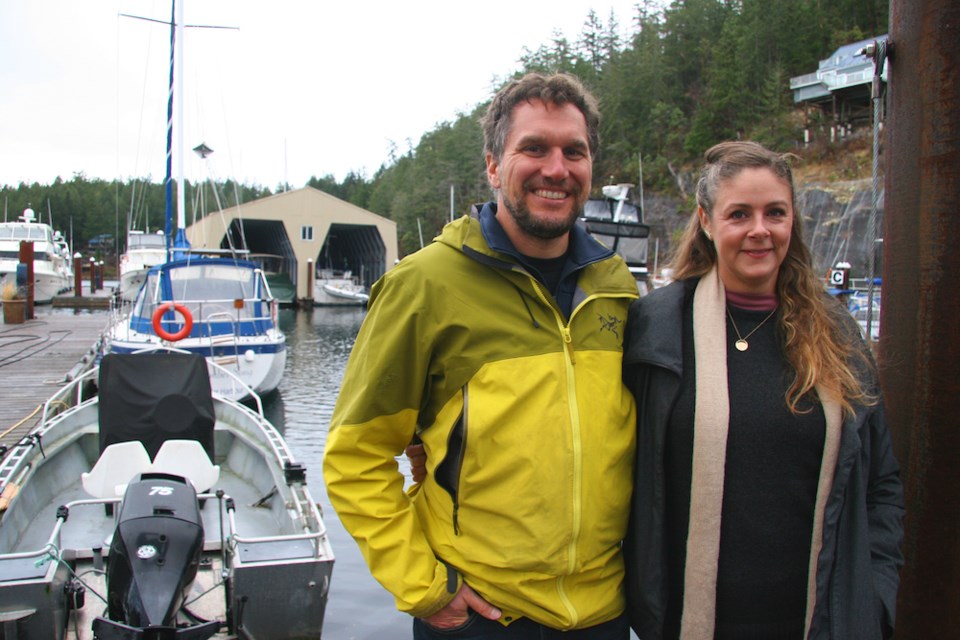Andreas and Kendra Tize bought the marina in 2021.