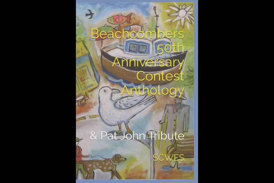 Cover of the Beachcombers 50th anniversary anthology. 