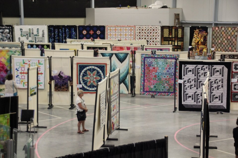 More than 200 quilts were on display at the 2023 Sunshine Coast Quilters' Guild quilt show.