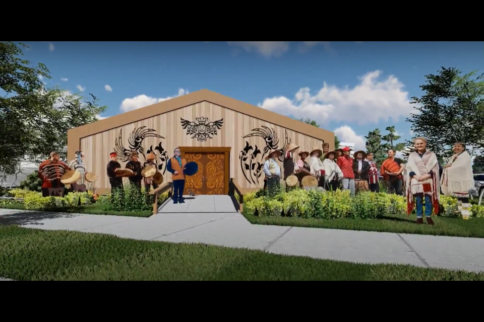 Golden Eagle Rising Society recently submitted a proposal to Vancouver Coastal Health (VCH) for a Longhouse-style, environmentally friendly cedar building that will house a culturally-appropriate and trauma-informed service model